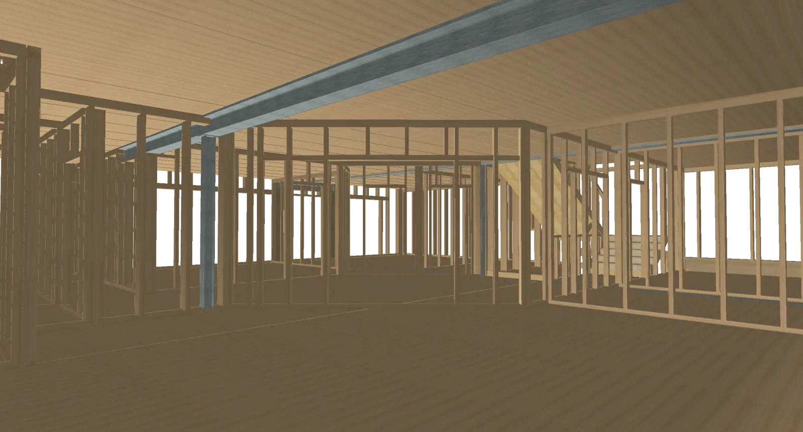 3D-Ansicht Obergeschoss